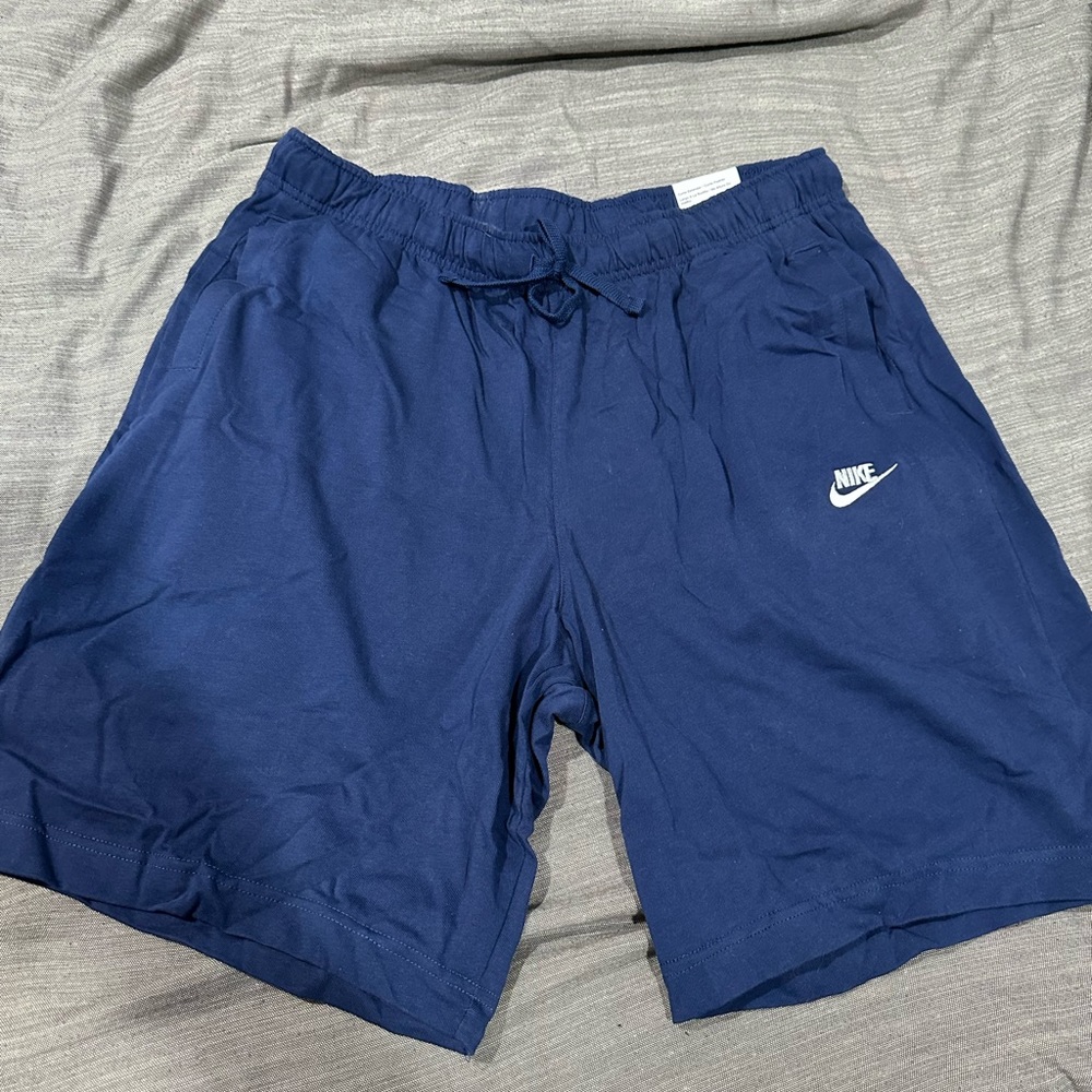 Nike Navy blue athletic shorts